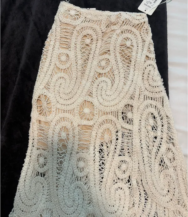 Lace skirt White - Image 2