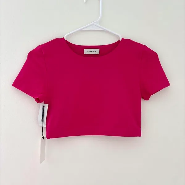 Aritzia Babaton Contour Crew Ribcage T-shirt - Image 2