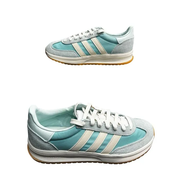 Adidas Run 70s 2.0 Women's 9.5 Light Blue White Retro Running Shoes BNIB - Image 2