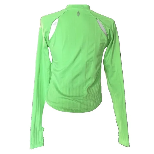 FP Movement $68 NWT Free People Pullover Top Long Sleeve Crew M/L Green Stretch - Image 7