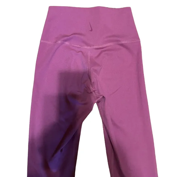NIKE Women's Dri-FIT Mid-Rise Full Length Leggings Size‎ Small Purple - Image 4