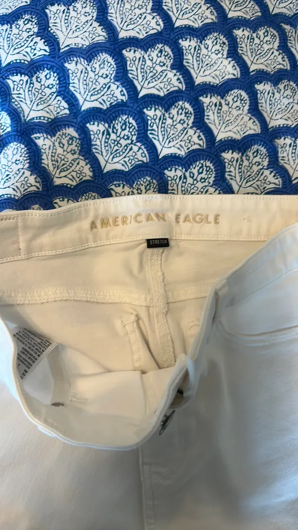 American eagle flare white jeans - Image 3