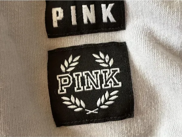 Vintage Y2K Victoria’s Secret PINK Periwinkle Oversized Zip-Up Hoodie size small - Image 7