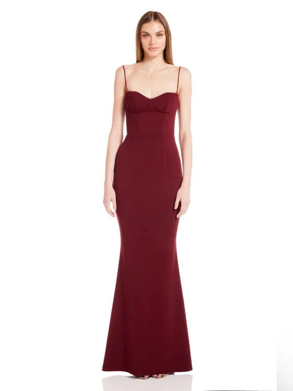 Katie May Yasmin Formal Gown – Bordeaux – XL - Image 2