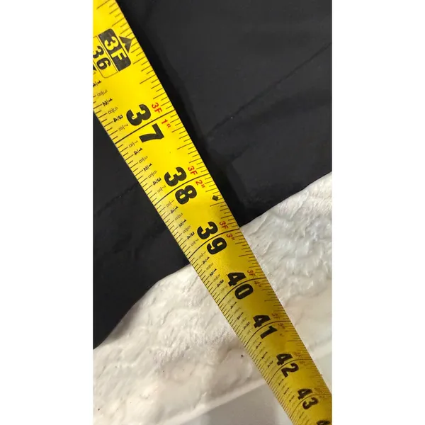 Vuori Women Black Wide Leg Performance Yoga Pants Small Relaxed Fit Stretch - Image 7