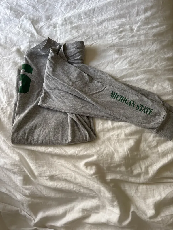 Michigan State Nike Long Sleeve vintage - Image 2