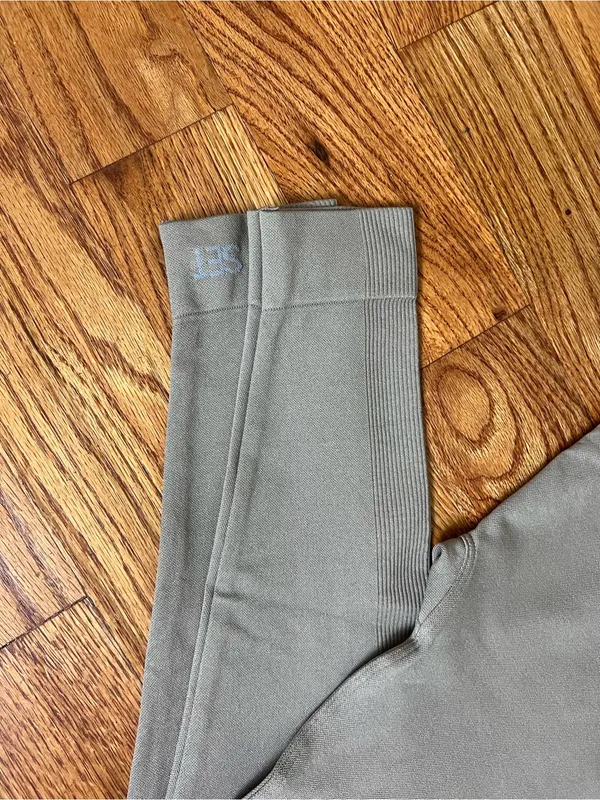 SET Active High-Waist Leggingsuuu in Taupe - Image 3