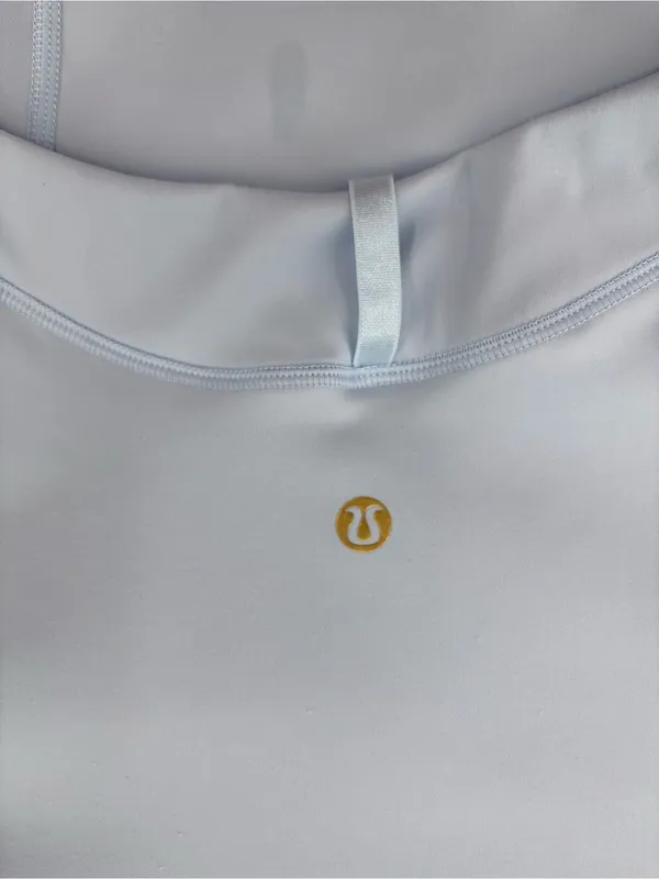 lululemon athletica Light Blue Zip-Up Bomber Jacket - Image 7