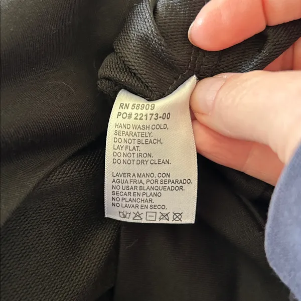 Antonio Melani Indie Sleaze Black Unwind Hoodie Soft Sweatshirt Sz LNWT - Image 12