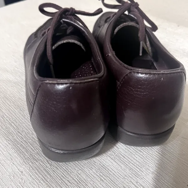 SAS Siesta Shoes Womens Size 7.5 Brown Leather Lace Up Oxfords Comfort - Image 3