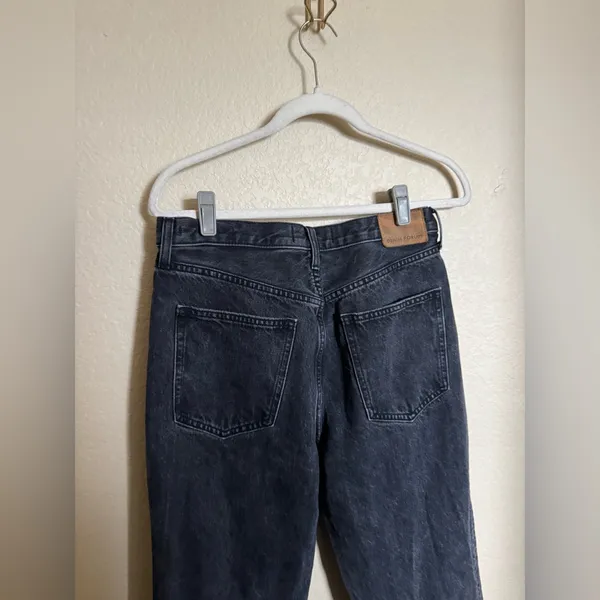 Aritzia‎ Denim Forum The BF High Rise Loose Jeans Size 29 in Black Washed - Image 6