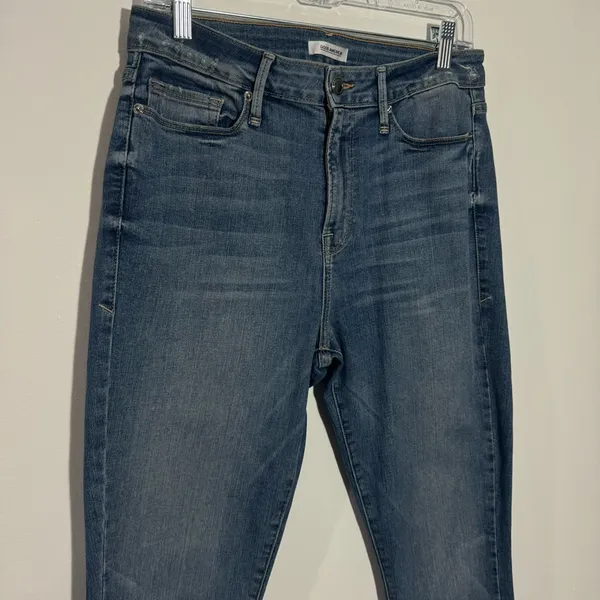 Good American Good Legs Pom Pom Hem 12/31 Minimalist Casual‎ Whimsical Preppy - Image 3