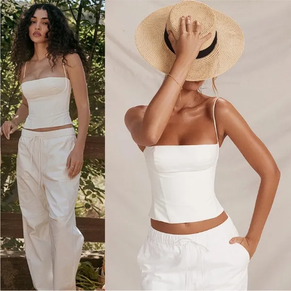 HOUSE OF CB 'Audette'‎ White Structured Corset NWOT size XL - Image 2