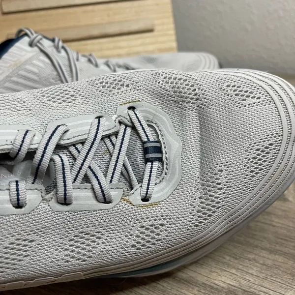 Hoka One One Bondi 6 Grey Blue Sneakers Shoes - Image 3