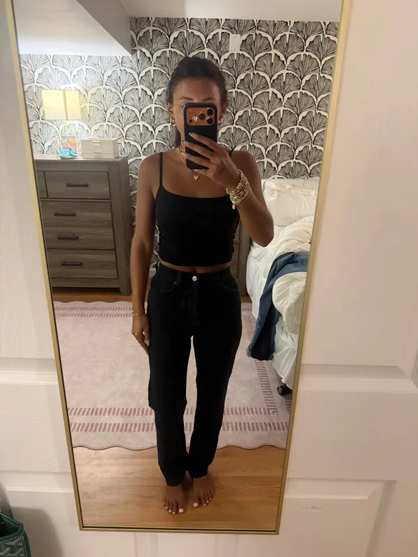 Reformation Cynthia High-Rise Straight Jeans - Image 2