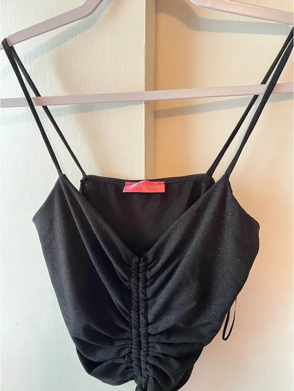 Sparkly top Black Size M - Image 2