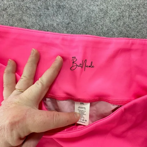 Mrs Brit Nicole Athletic Shorts Bundle Pink Running Black Biker 2XL‎ Gym Vibrant - Image 8