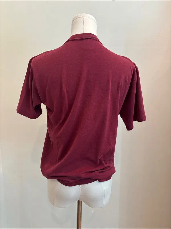 Jerzees Vtg Alabama Graphic Tee Crimson Tide Size Medium - Image 7