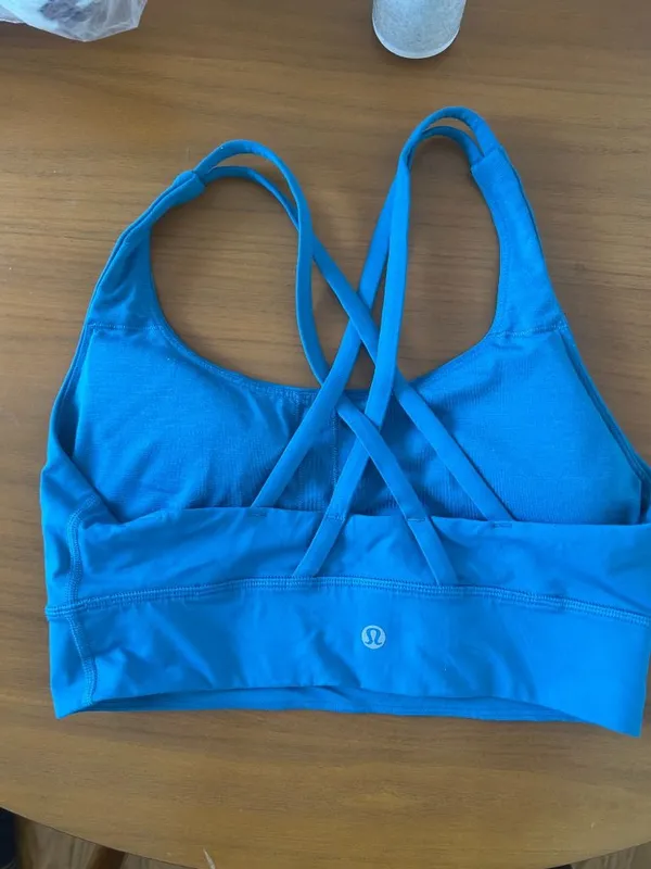 Lululemon BLUE Energy Sports Bra - Image 6