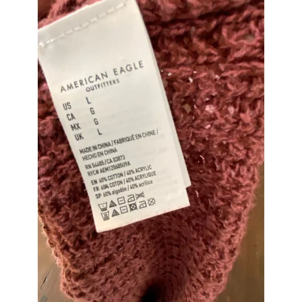 American Eagle Cardigan women's‎ large - Image 5