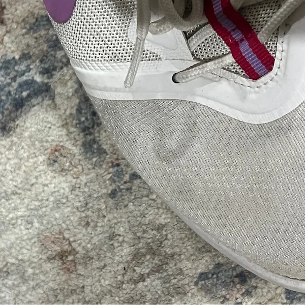 FINAL PRICE Nike Women's White and Purple Athletic Shoes - Image 8