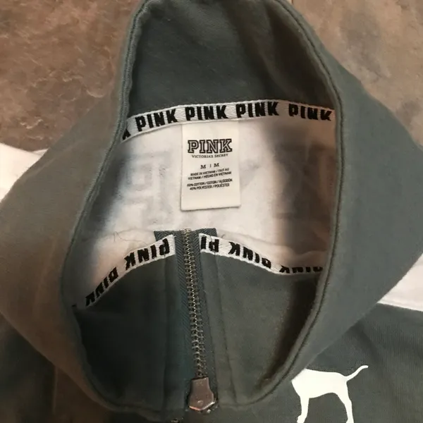 PINK Victoria’s Secret Quarter-zip Sweater - Image 6
