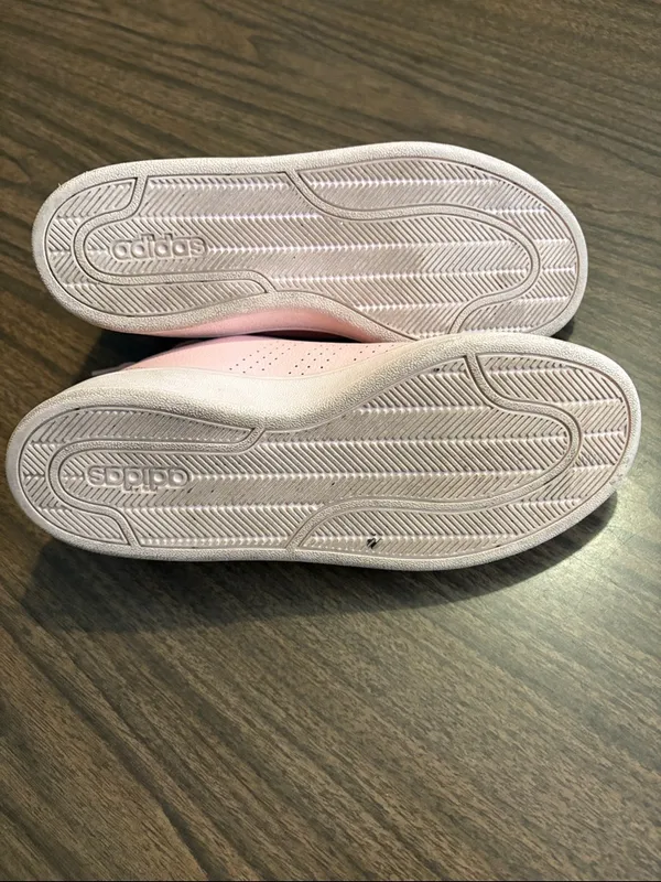 ADIDAS Neo Cloudfoam Size 6.5 Pink Blush Sneakers Shoes - Image 6