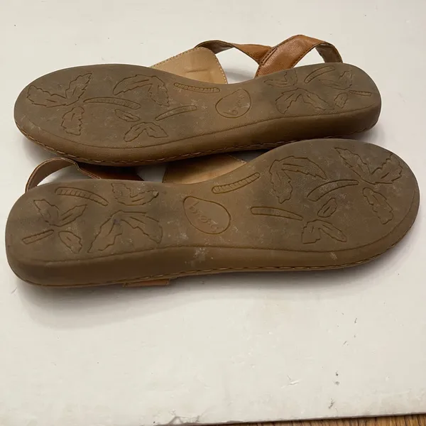 b.o.c. Born Concepts Womens Tan Brown Strappy Thong Slingback Sandals C76337 10M - Image 8