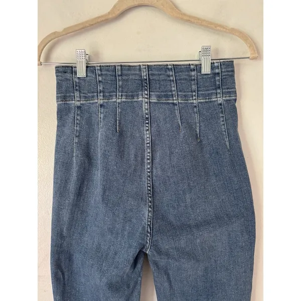 Free People We The Free Jayde High Rise Flare Jeans Size 27 - Image 8