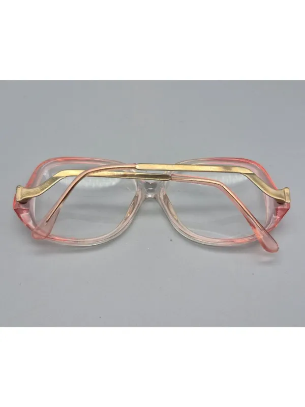 Vintage 1980s Magnivision +3.25 Reading Glasses Oversized Pink Retro Frames - Image 3