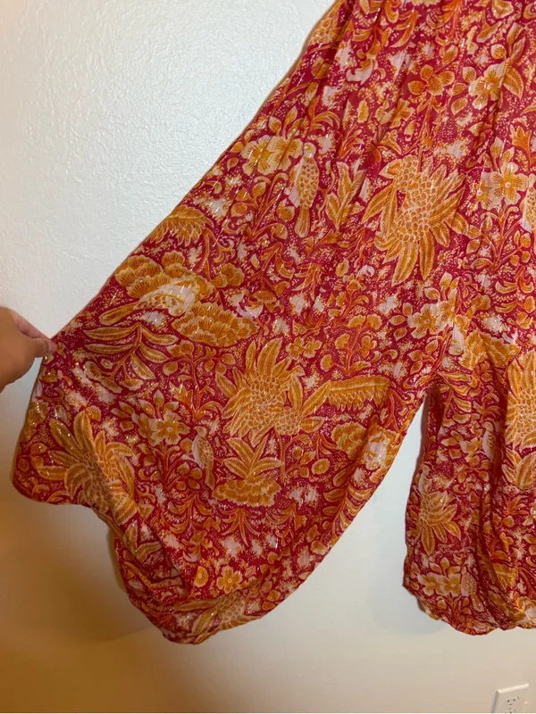 Anthropologie Harem Strapless‎ Jumpsuit - Image 4