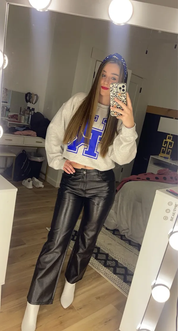Boutique Leather Pants - Image 3