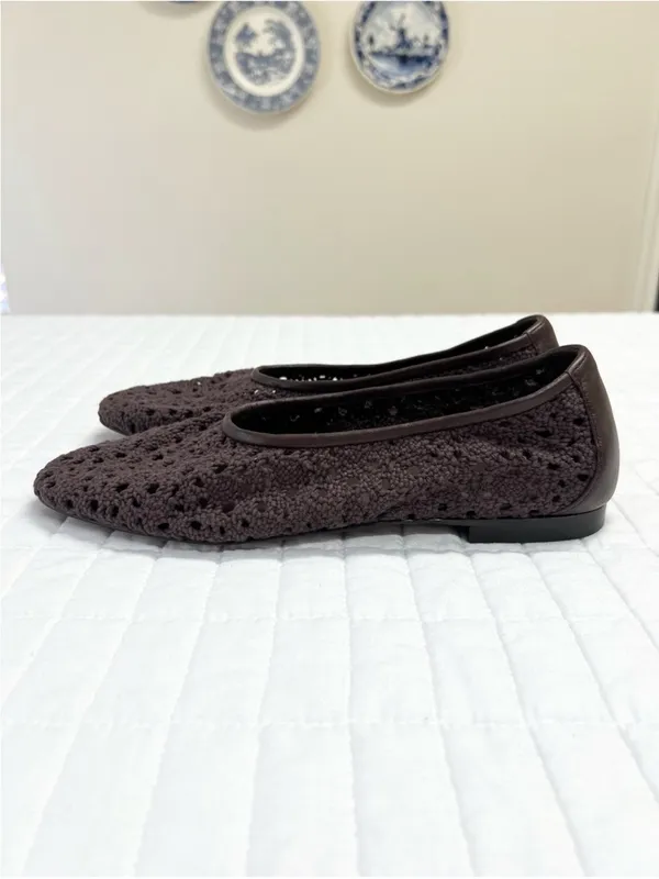 Madewell The Mylie Ballet Flat in Espresso Bean Brown Size 8 NWOB - Image 6