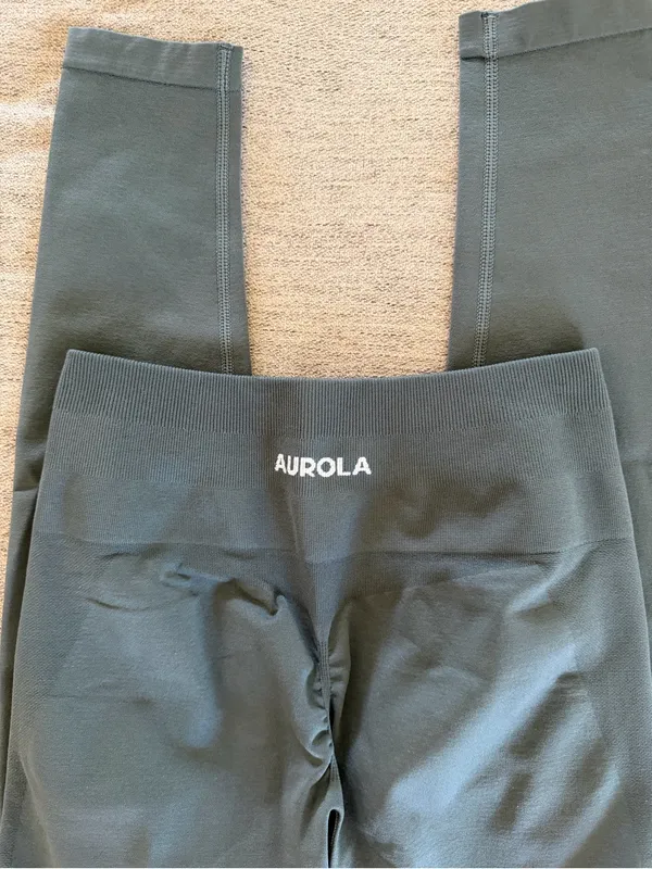 Aurola scrunch leggings Green - Image 2