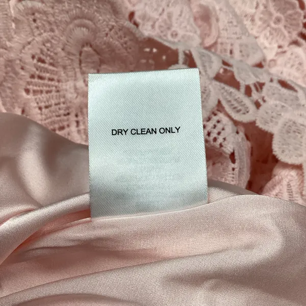 Altar’d State Silvyn Lace Mini Dress in Light Pink Sz Large NWOT - Image 8