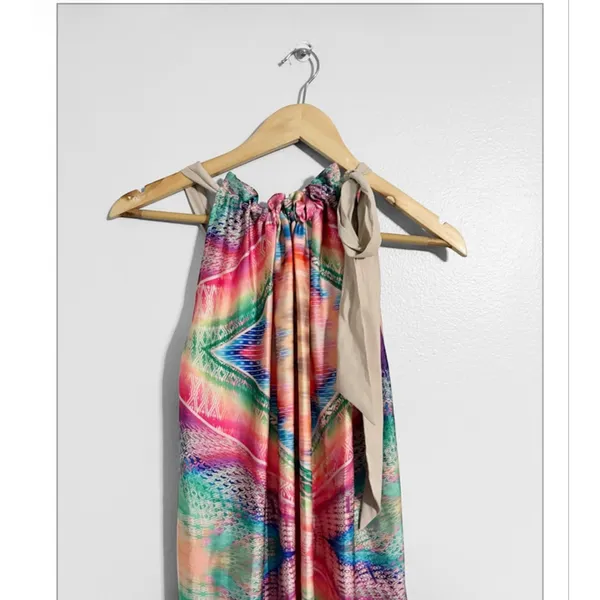 Le Superbe Kaleidoscope Colorful Pride Maxi Dress - Image 3