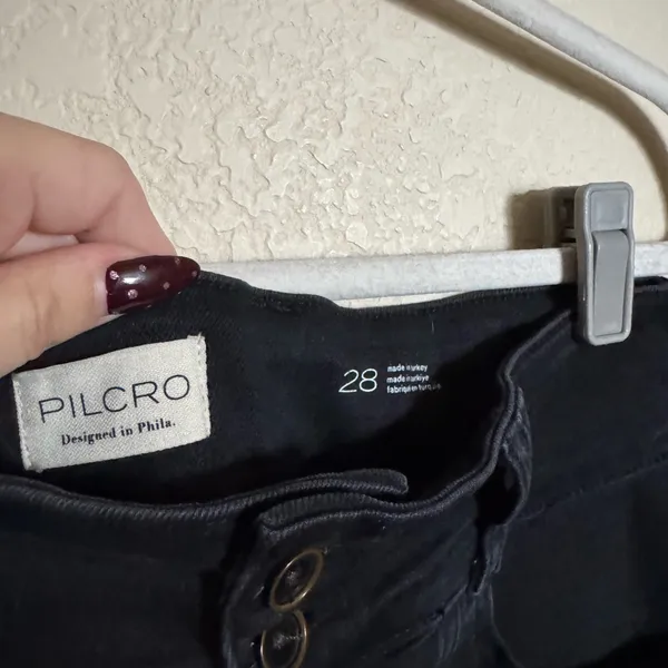 Anthropologie Pilcro The Skipper Seamed High-Rise Cropped Wide-Leg Jeans‎ Sz 28 - Image 6