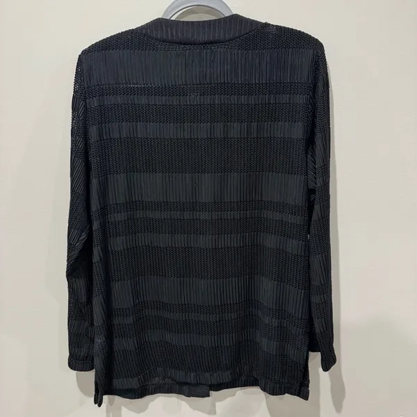 Ariel Timeless Luxury Black Cardigan‎ Size Small Black - Image 5
