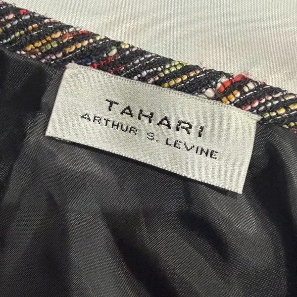 Tahari Metallic Textured Multicolor Pencil Skirt Office Workwear 8 - Image 2