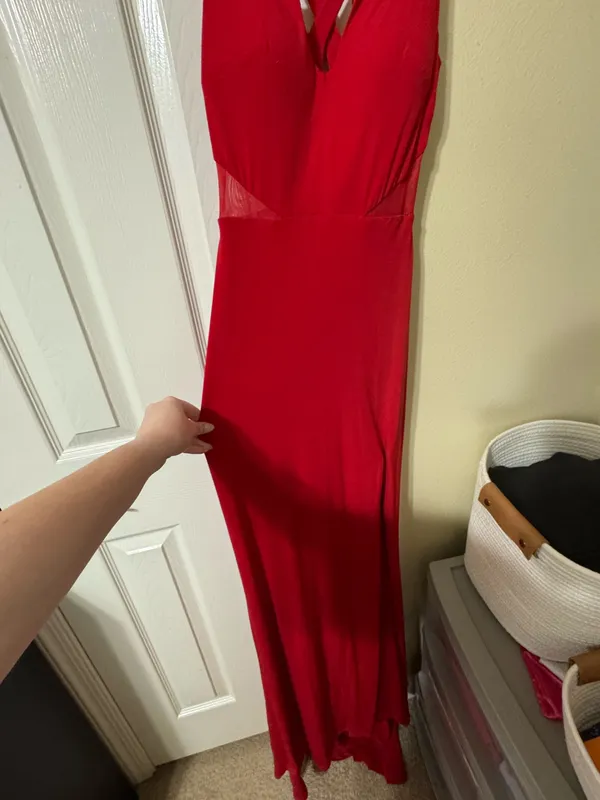 Dress Red Size 0 - Image 2