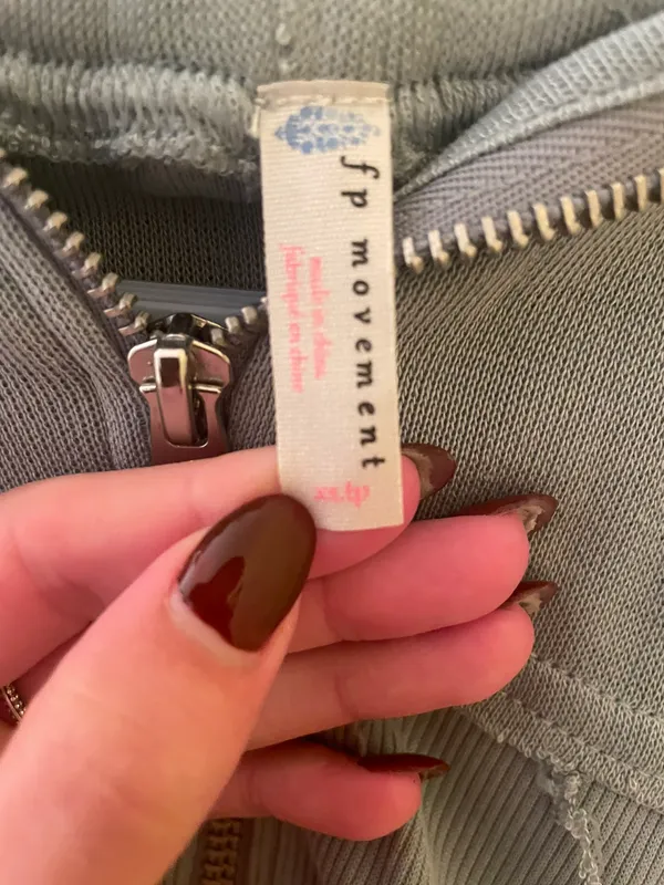 Free People Zip Up Jacket - Image 3