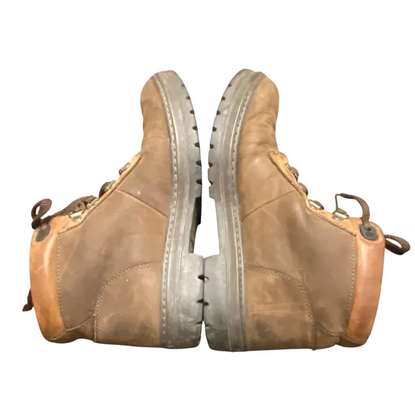 Timberland 12343 Brown Leather Hiking Work Boots Women's Size 9 Waterproof GORP - Image 4
