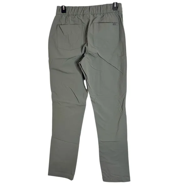 Figs FigsPro Skinny Zip Fly Elastic Waist Trouser Agave Green Scrub Work Pants S - Image 3