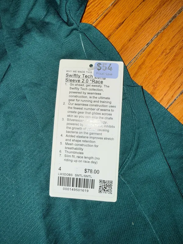 Lululemon Swiftly Long Sleeve - Image 3