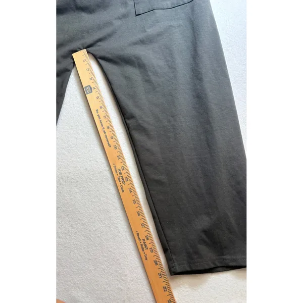 Unbranded Charcoal Gray Harem Jumpsuit Sleeveless Wide Leg Overalls Small - Image 10