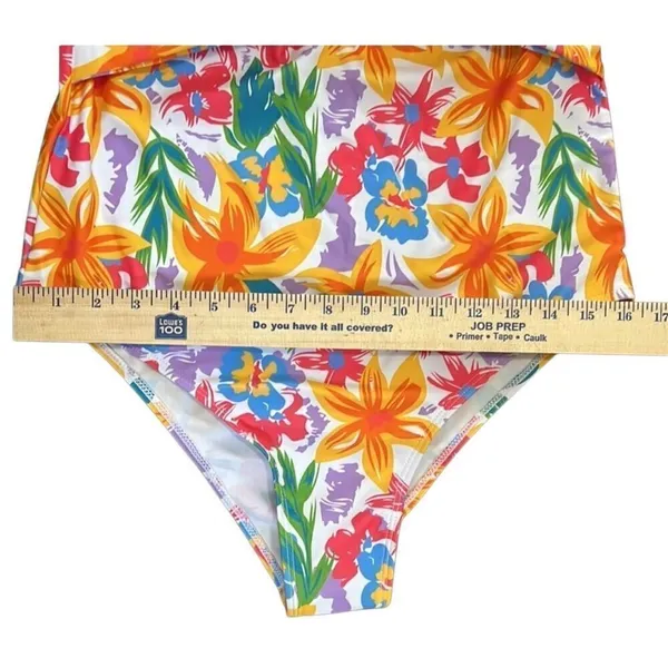 Mom Approved Floral One Piece Swimsuit Medium - Image 6