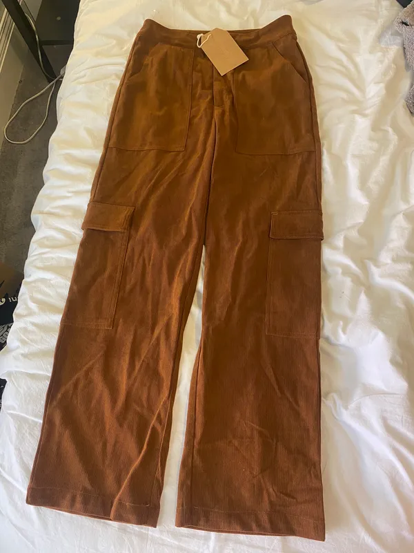 Princess Polly Corduroy Cargo Pants - Image 2