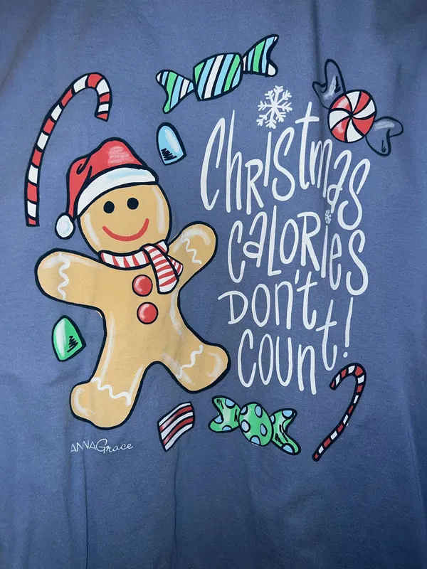 Comfort Colors Christmas Anna Grace Tshirt - Image 3