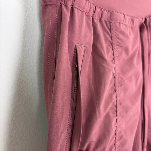 Athleta Attitude II Pant Jogger Tapered Mid Rise Mauve Athleisure Casual Size 8 - Image 6