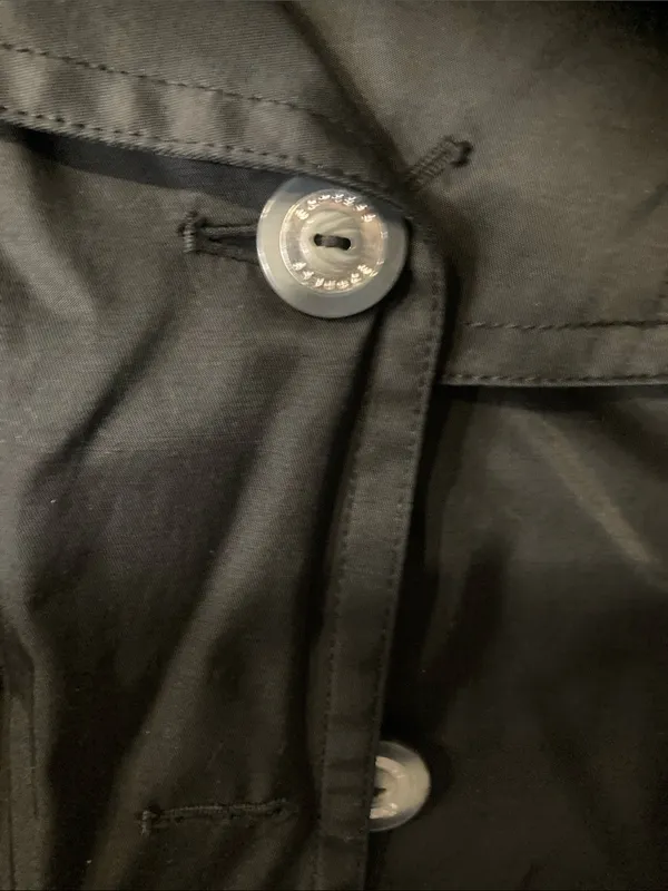 Express Black Military-Style Field Jacket - Image 4